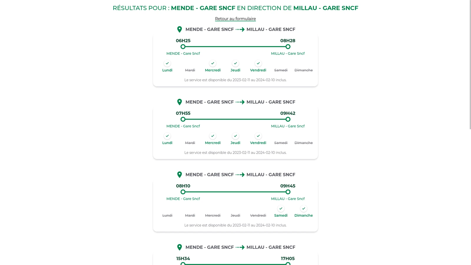 Moteur de recherche Hugon Tourisme