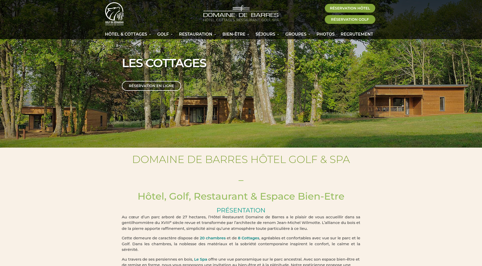 Le Domaine de Barres