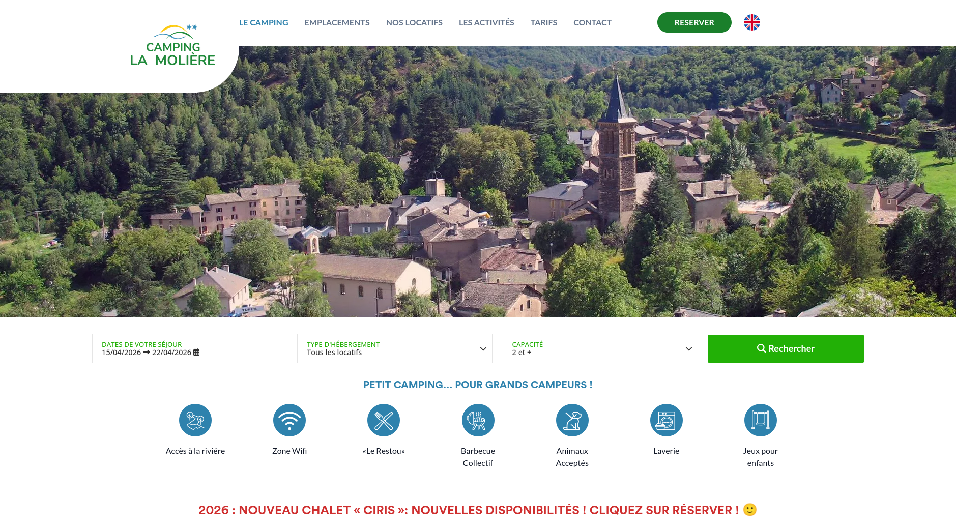 Camping de la Molière